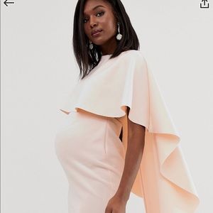 Maternity Cape Dress